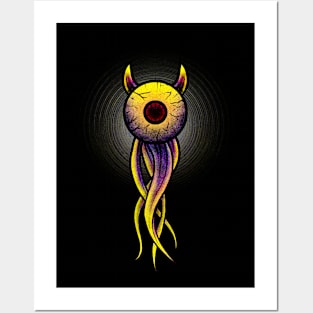 Eyeball evil Posters and Art